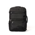 Baggallini Modern Convertible Travel Backpack, Black