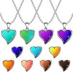 4 Pieces Heart Butterfly Mood Neckl
