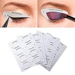 Quick Make-Up Stencils,1 Pack Eye liner & Eye Shadow Guide Template Tool Eyeliner Eyeshadow Stencils Molds with a variety of shapes.