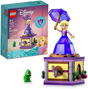 LEGO Disney Twirling Rapunzel 43214 Building Toy Set for Kids, Boys, and Girls Ages 5+ (89 Pieces)