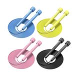 Jump Rope, Adjustable Kids Jump Rope Set, Tangle Free Skipping Rope, Lightweight Jump Ropes for Fitness, 9.2ft Pvc Jump Rope for Kids 8-12, Women, Men - Jumping Rope for Workout (4 pack)