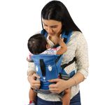 BUMTUM Baby Carrier Adjustable Hands-Free with 4 Carry Positions | Baby Carrier for 4 to 24 Months with Comfortable Head & Leg Support | Max Weight Up to 12 Kgs(Navy Blue)