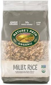 Nature's Path Organic Millet Rice Flakes Cereal, 2 Lbs. Earth Friendly Package (Pack of 6)