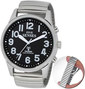 5 SENSES Atomic English Talking Watch Jumbo Size 43mm Talking Watch :1523