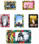 LAGIPA 5Pcs Magnetic Photo Frame 4x6 Inches for Refrigerator/Home/Office/Wall, Pocket Mounting, Multicolor