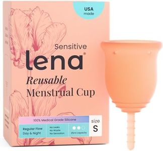 Lena Sensitive Menstrual Cup - Soft Silicone - Beginner Use