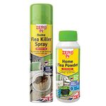 Zero In COM006 Flea Killer Kit, Includes Flea Killer Spray and Flea Killer Powder, Packaging May Vary