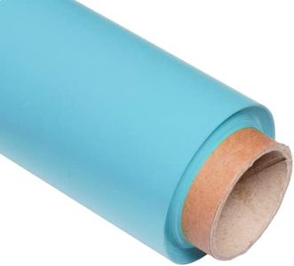 Pixapro 1.35x10m Paper Photo Background Easy Set-Up Video & Photography Backdrop Portable Background Paper Roll Photo Back Drop For Wedding, Portrait & Studio Kit (Light Blue)