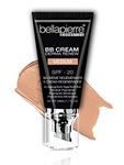 bellapierre BB Cream with SPF 20 - Tinted Sunscreen, Concealer, Matte Foundation, & Moisturizing Face Cream | Lightweight Formula + Pump Top Applicator | Non-Toxic & Paraben Free - 48 ML - Medium