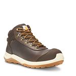 Carhartt Men's Wylie Rugged Flex™ Waterproof S3 Safety Boot, Dark Brown, 47