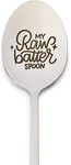 Engraved Stainless Steel Spoon with