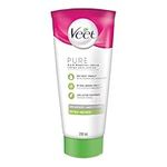 Veet® PURE, Hair Removal Cream, for Legs & Body, Dry Skin, Long Lasting Smoothness, 200 mL