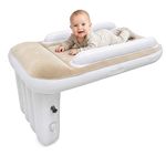 Gemgo Electric Toddler Airplane Bed, One-Key Auto Inflation Portable Inflatable Toddlers Travel Bed for Airplane, Fits Most Seats for Plane Car, Mom Travel Essentials