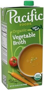 Pacific Foods Organic Vegetable Broth, Plant Based, 32 oz Carton