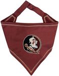 Pets First NCAA Florida State Seminoles Tie Bandana, Small/Medium. Dog Bandana Scarf Bib for Pet Cat Dog. The Ultimate Game-Day, Party Bandana (FSU-3550-S-M)