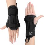 Wrist Guard, Wrist Support for Roller Skating Snowboarding Skateboarding Rollerblading, Protective Gear Wrist Brace for Adults/Kids/Youth (1 Pair)