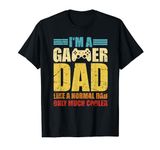 I'm a Gamer Dad Best Dad Gifts Vintage Gaming Best Daddy T-Shirt