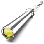 Regional Olympic 15kg Women’s Hard Chrome Barbell. Rated 1500lbs for Weightlifting and Powerlifting.