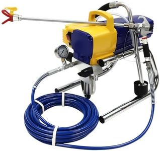 Airless Paint Sprayer, 1800W 220V Stand Wall Paint Sprayer, Electric Paint Gun Kit with Paint Spraying Gun&Stand for Home Exterior & House Interior DIY Painting Projects, 1.8L/min Flow Rate(1800W)