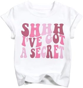 Big Cousin T-Shirt for Boy Girl Shirt I've Got A Secret I'm Going to Be A Big Cousin T-Shirt