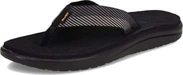Teva Men's M Voya Flip Flop, Vori Black/Gray, 8.5