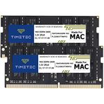 Timetec 32GB KIT(2x16GB) Compatible for Apple 2017 iMac (27-inch w/Retina 5K, 21.5-inch w/Retina 4K / Non-Retina 4K) DDR4 2400MHz PC4-19200 SODIMM MAC RAM Upgrade for iMac 18,1 / iMac 18,2 / iMac 18,3