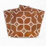Mosaicowall DIY Peel and Stick Self Adhesive Floor Tile Stickers for Kitchen, Living Room | Matte Flooring Tile FST005-12 X 12 Inches (Pack of 24)