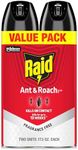 Raid Ant & Roach Killer 26, Fragrance Free Bug Killer for Home Use, Kills Bugs on Contact, 17.5 Oz, 2 Count