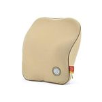 GiGi (G-1601 Memory Foam Car Neck Pillow Car Headrest,Head Pillow,Rest Pillow,Protect Neck (Apricot)