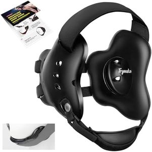 Trymaker Wrestling Headgear, Youth Head Gear for Men with Chin Cup & Pad, Sorf Ear Guard for MMA, Jiu-Jitsu (for Users Age 10+)