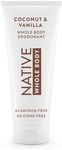 Native Whole Body Deodorant Cream C