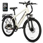 Likebike Seeker Electric Bike Adults, UL 2849 Certified, 350W Ebike with 26" x 1.95" Tires, Shimano 7-Speed 324Wh Semi-Hidden Battery, Electric Mountain Bike, Commuting E-Bike