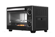 CHANGE MOORE Camp Ovens for Camping, 20QT Portable Camping Oven for RV Baking Pan and Rack for Baking, Pizza, Toast, Broil