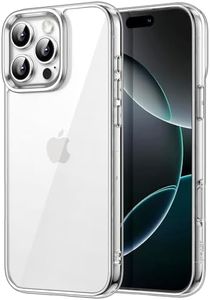 JETech Coque pour iPhone 16 Pro Max 6,9 Pouces, Étui Housse Anti-Jaunissement Antichoc Bumper, Arrière Transparente Anti-Rayures (Transparente)