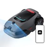 MOVA LiDAX Ultra 2000 Robot Lawn Mower with 4G for 0.5 Acre, No Wire No RTK+360° 3D LiDAR+AI Vision Auto Mapping, Zero-Edge Cutting, Cut Height 1.2"-3.9", 45% Slope, 150 Mowing Zones, Anti-Theft