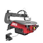 SKIL 1.2 Amp 16" Variable Speed Scroll Saw with Foot Pedal & LED Work Light for Woodworking-SS9503-00