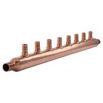 SharkBite 8 Port Open Crimp Copper Multi-Port Tee, Plumbing Fittings, PEX Pipe, PE-RT, 22790