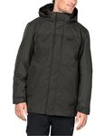 Jack Wolfskin Men's Echo Lake Jacket, Pinewood, 3X-Large