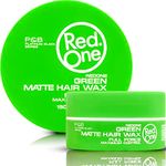 Red One Full Force Maximum Control Matte Hair Wax 150 ml, Green