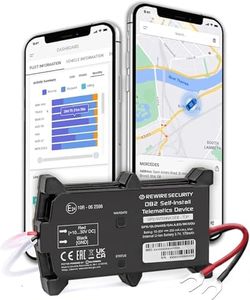 REWIRE SECURITY DB2 GPS Vehicle Tracker - Hard-Wired Tracking Device | 24/7 Accurate Real-Time Location Monitoring for Car, Motorbike, Motorcycle, Van | Easy to Install | Low-Cost Monthly Subscription