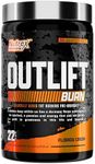 Nutrex Research Outlift Burn Thermogenic Pre Workout Powder, 2 in 1 Performance & Shredding Supplement with Metabolyte, GBBGO (22 Servings, Florida Crush)