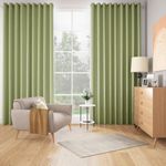 Wakefit Curtains 9 feet Long Set of 2, Blackout Curtains, Door Curtains 9 feet, Curtains for Living Room, Polyester Solid Curtains, Decoration Items for Home Décor, Diwali Gifts (Jog Green)