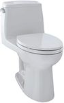 Toto MS854114EL#11 Eco Ultramax ADA Elongated One Piece Toilet, Colonial White