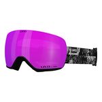 Giro Lusi Unisex Snow Goggle - Black/White Data Mosh Strap with Vivid Pink/Vivid Infrared Lenses