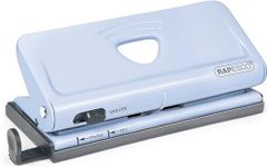 Rapesco Adjustable 6-Hole punch for Planners and 6-Ring Binders - Blue