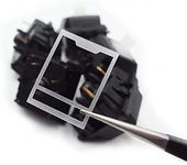 DUROCK 0.15mm Switch Film for Mechanical Keyboard HTV+PC Soft Double Layer Keyboard Switch Film (Transparent, 120pcs/pack)