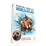 Abacus Brands Interactive VR World Atlas Book - Explore and Discover Countries, Cultures, Landmarks and World Wonders in VR/AR