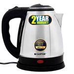 iBELL Castor CTEK15L Premium 1.5 Litre Stainless Steel Electric Kettle,1500 watts Auto Cut-Off Feature,Silver