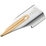 Lamy Z 55 Nib 888-14 Carat Gold Nib Two-Tone (Partially Platinum-Plated) Nib Thickness M 1227752 Silver Gold 1 Piece (Pack of 1)