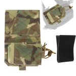 Tactical Single Magazine Pouch Radio Pouch MAG Insert Flap Cover for MK2 MK3 MK4 Tactical Chest Rig Vest